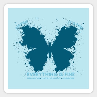 Everything is Fine (Dark) Magnet